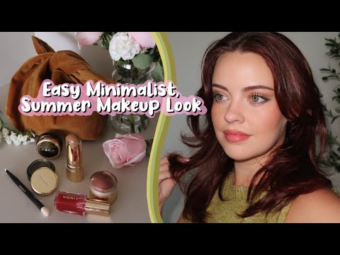 Easy Minimalist, Summer Makeup Look! | Julia Adams