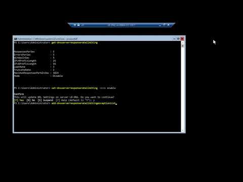 70-741 Revision - DNS - Response Rate Limiting