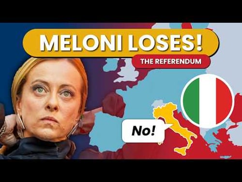 The End of Invincibility? Meloni’s Referendum Disaster Explained