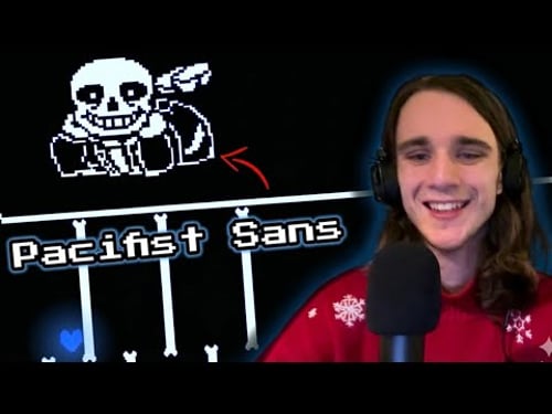 Struggling Against Pacifist Sans