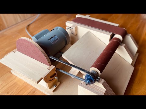 Making a 3 in 1 Sander Machine || Disc Sander || Drum Sander || Belt Sander