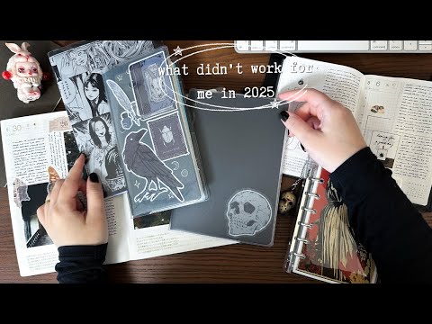 What didn't work for me? ✮ A talk about all of my 2025 journals
