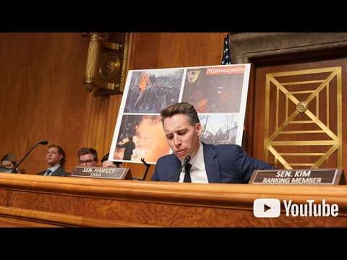 Chairman Hawley Exposes Fraud in State and Federal Programs and Dark Money Funding Web