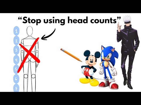 How to Draw Body Proportions for ANY Art Style