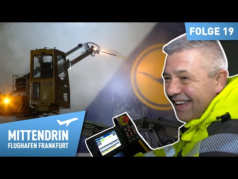 Einsatz für die Enteiser am Flughafen | Mittendrin - Flughafen Frankfurt (19)