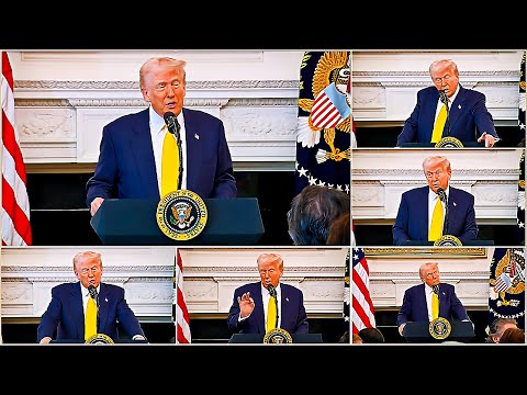 President Donald Trump TALKS TO America's Governors TODAY!