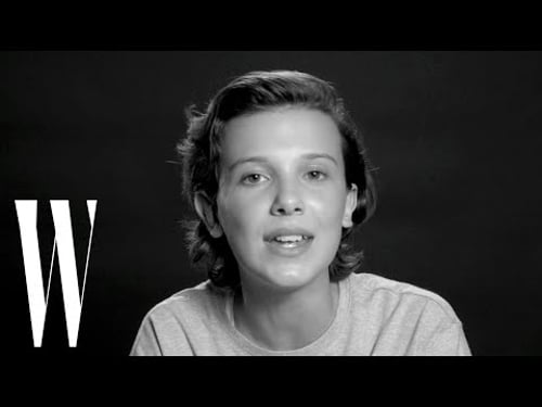 Millie Bobby Brown Sings Bruno Mars' "Just the Way You Are" | Screen Tests | W magazine