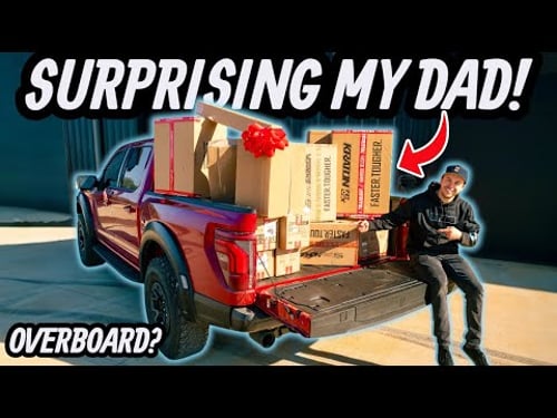 Surprising My Dad With Childhood DREAM! **EMOTIONAL**
