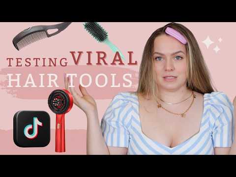 Hairstylist Tests Viral Hair Products! - KayleyMelissa
