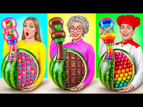 Me vs Grandma Cooking Challenge | Awesome Kitchen Hacks by Multi DO Challenge