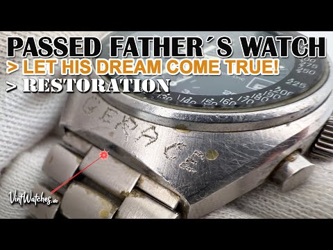 Crazy Transformation - Omega Speedmaster MK IV Restoration - Sentimental Story Behind - ASMR