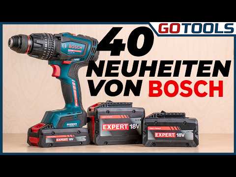 40 Bosch Innovations 2025! 🚀 EXPERT Series & 2400W Batteries in Review