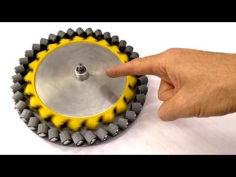 🌑 ВЕЧНЫЙ ДВИГАТЕЛЬ Который невероятно долго работает Магнитный подшипник Free Energy Игорь Белецкий