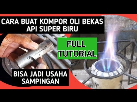 Used oil stove tutorial || used oil stove