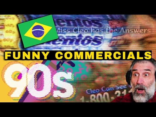 Brazilian commercials from the 90s are wild