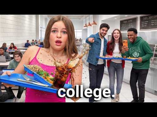 My Daughter's FIRST DAY OF COLLEGE *Hidden Cameras*