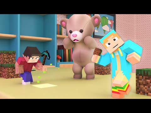 Oyuncaklar Minecraft'a Karşı