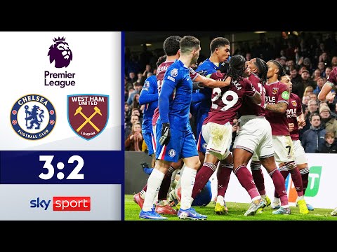 Handballer Cucurella sorgt für Riesen-Rangelei! | FC Chelsea - West Ham United | Highlights EPL