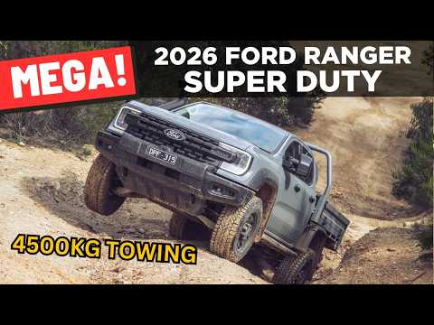 2026 Ford Ranger Super Duty review: off-road & POV test drive