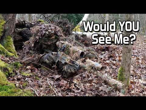 INVISIBLE!! They Had No Chance Against Sniper - Airsoft Ghillie Tac41