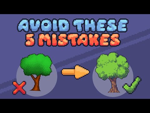 5 Beginner Pixel Art Mistakes To AVOID
