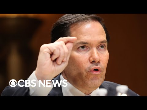 Highlights: Rubio faces protesters, heated questions from Democrats in Senate hearing