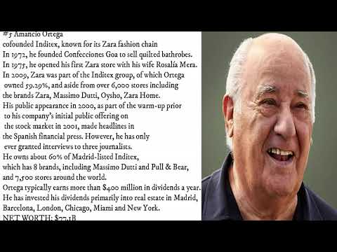 TOP 10 richest people in the world 2020⋆Jeff Bezos, Bill Gates⋆