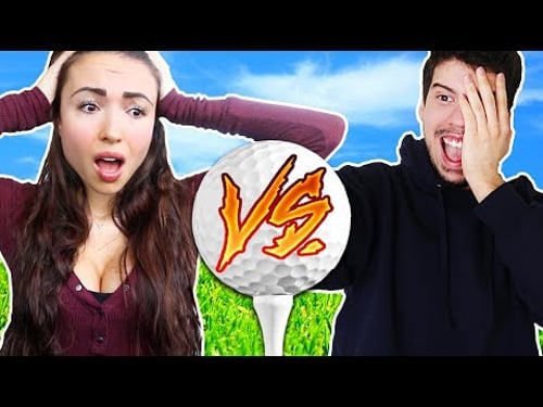 BOYFRIEND vs GIRLFRIEND CHALLENGE!! (Golf It)