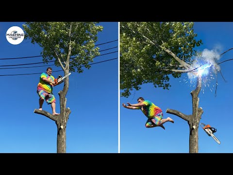 Idiots With Chainsaws: Tree Cutting Fails | Extreme Dangerous Logging Truck Fails #16
