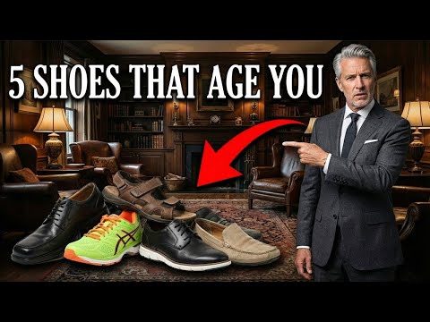 5 Shoes That Make Men Over 50 Look OUTDATED (And What To Wear Instead)