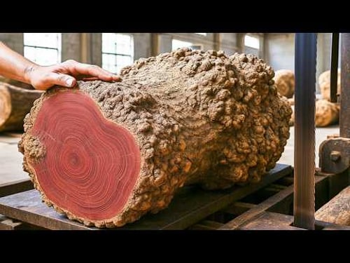 Amazing Woodworking Difficult Wood into High Value Products Furniture // Incredible Process