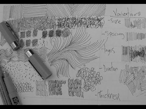 Pen & Ink Drawing Tutorials | Beginners introduction to crosshatching & basic strokes