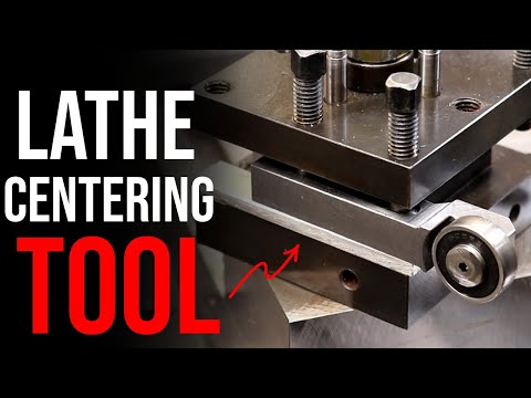 Lathe Centering Tool Build | Centering Roller
