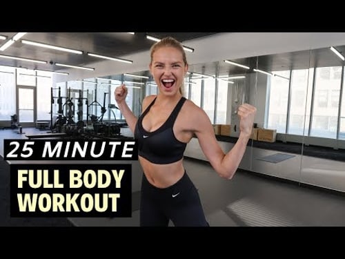 25 Minute FULL BODY Workout - Fitness Series With Romee Strijd