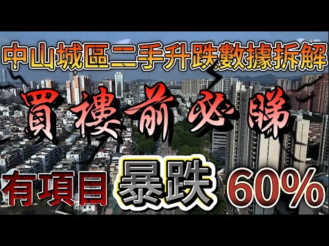 中山樓盤|中山樓市|中山市區二手升跌數據拆解|快啲來睇睇你層樓有冇升值或跌價?|城區買樓點樣選擇區域會更好?|同個片區有升有跌又係為何?|港人中山買樓前必睇|中山城區邊啲區域會相對保值|睇完你就知