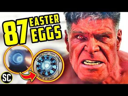 Captain America: Brave New World Breakdown! - Marvel Easter Eggs You Missed!