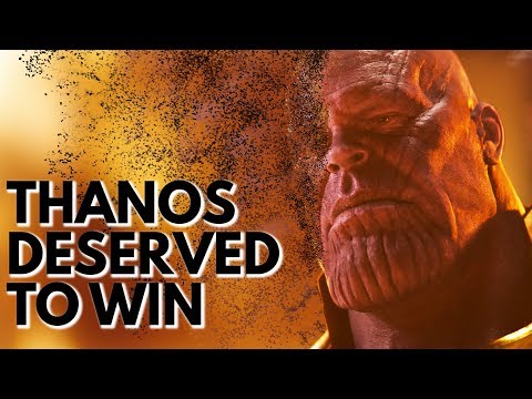 Thanos Deserved to Win