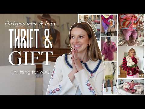 THRIFT + GIFT | girlypop, bright + colorful mama/baby haul đ đĒŠ đđ| shopping YOUR pinterest