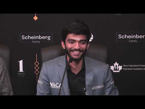 Press Conference with Gukesh, winner of the FIDE Candidates