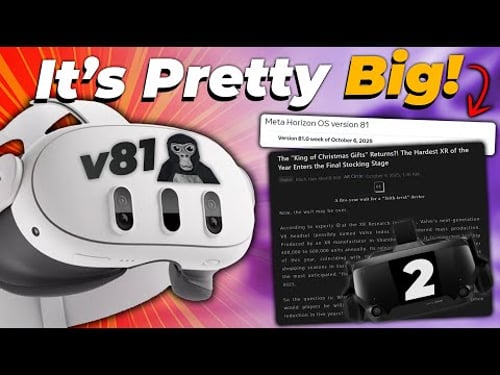 One of Quest’s Larger Updates Is Coming! Valve Index 2 & Tons More!