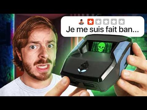 j'ai acheté des objets de gamer qu'il faut BANNIR ?