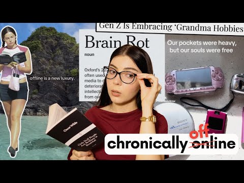 being chronically OFFline is the new cool