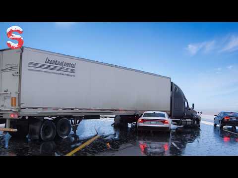 Urban Winter Nightmares Caught on Camera | Extreme Challenging Roof Snow Clearing Moments #1