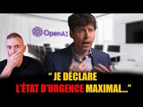 OpenAI vient de déclencher l'Alerte Rouge (niveau MAX)
