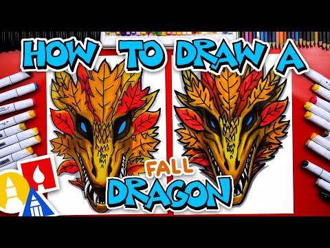 How To Draw An Autumn Dragon - Advanced