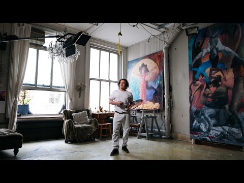 This Painter Grew Up in a SoHo Loft Since 1968