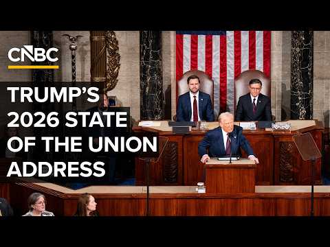 President Trump delivers the 2026 State of the Union address to Congress — 2/24/2026