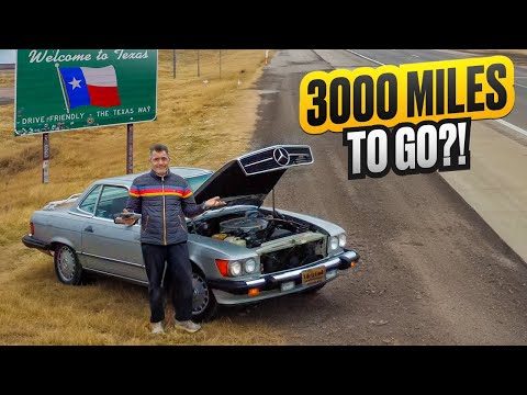 I Bought a Sight-Unseen Mercedes 560SLโฆ Now Iโm Stranded!