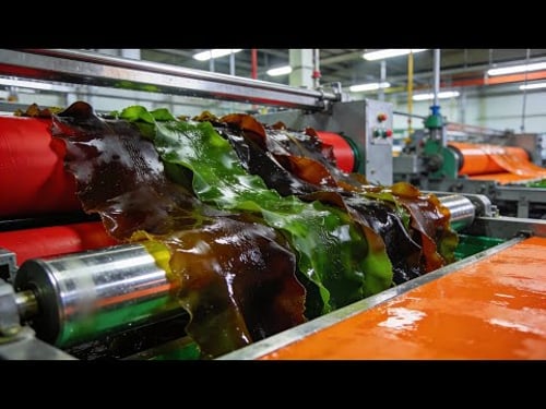 Inside the Premium Seaweed Factory – How Marine Plants Become Exclusive Ingredients | Full Process