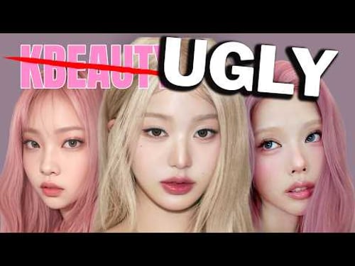 sorry but KPOP beauty is a mess.